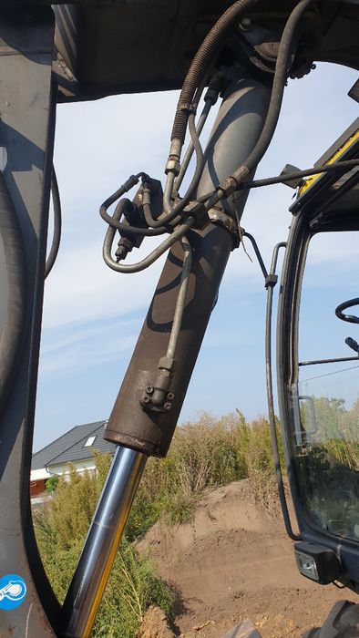 koparko ładowarka mecalac 12 mxt 2000r na części siłownik