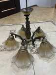 Lampa plus kinkiety .