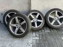 Alufelgi seventy 9 rozmiar 18bmw 5x120 z oponami continental 245/45/18