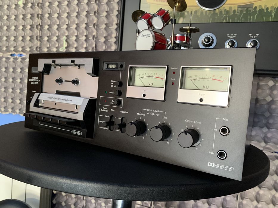 Gravador de cassetes Sansui SC 3110