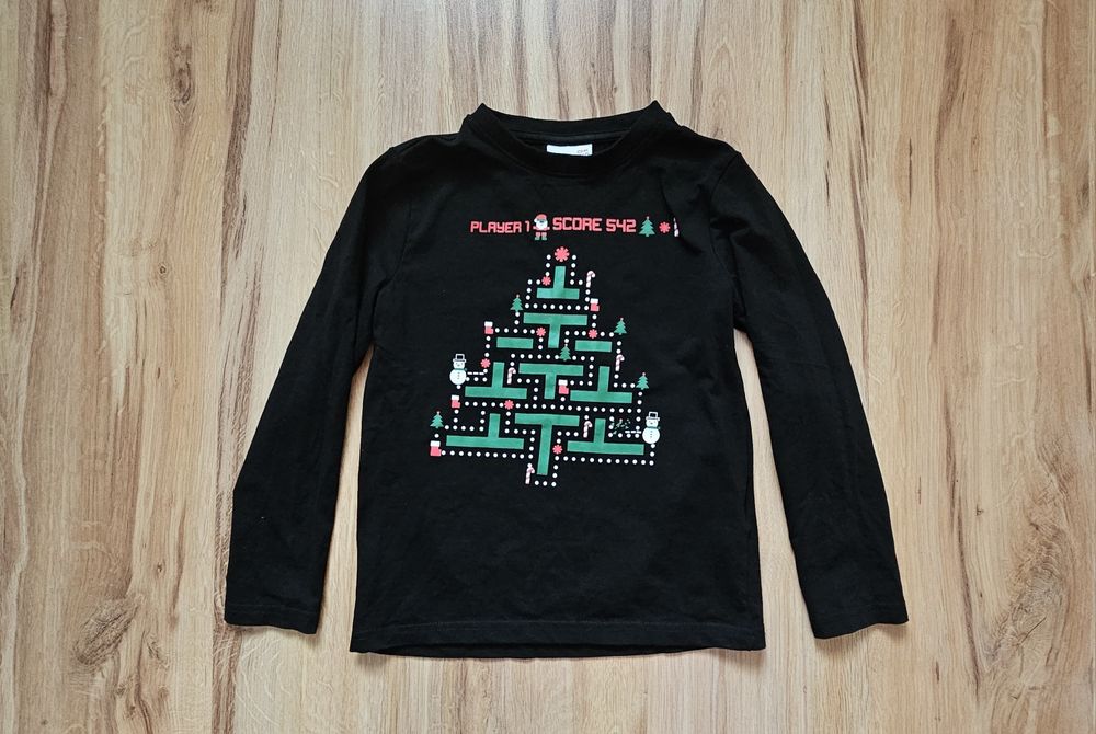 Bluzka świąteczna chłopięca r 122