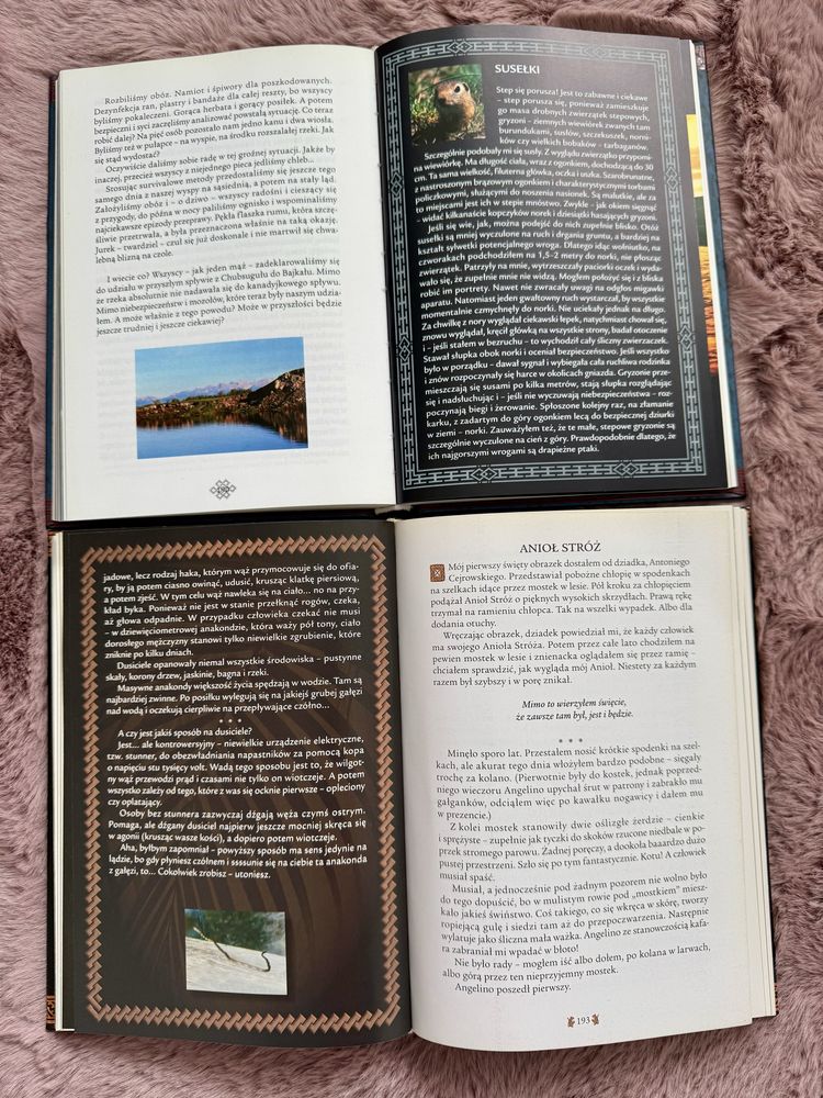 Ksiazki podróże - Cejrowski, Uryn (Rio Anaconda, Mongolia)