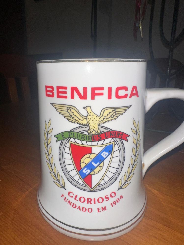 Caneca benfica + chavena cafe