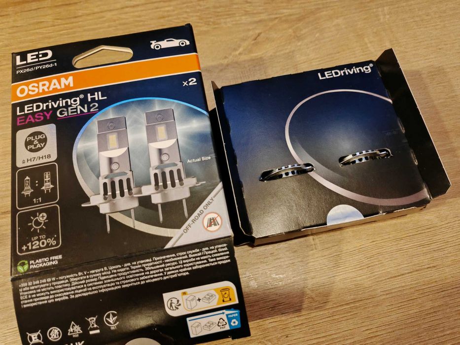 Żarówki OSRAM H7 LED Easy GEN 2 - nowe