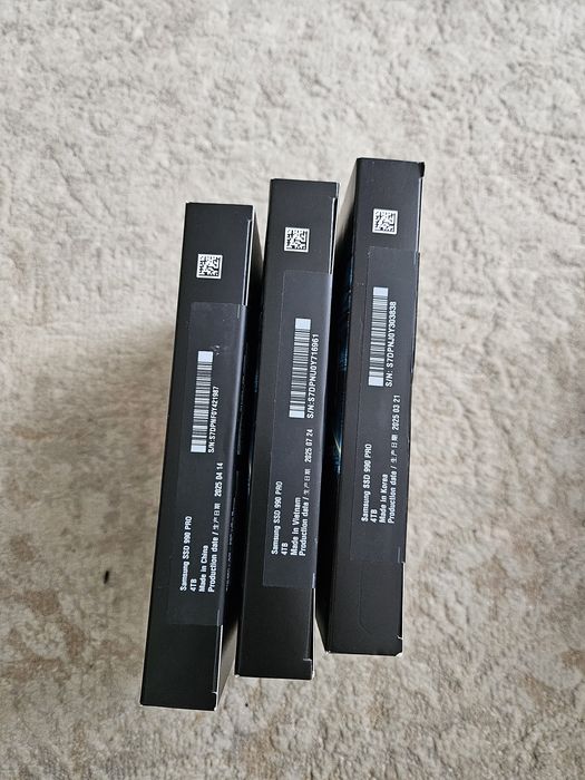 New ssd samsung 990pro pci4.0 m2 4tb