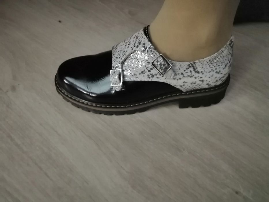 Кожаные Новые туфельки Солди