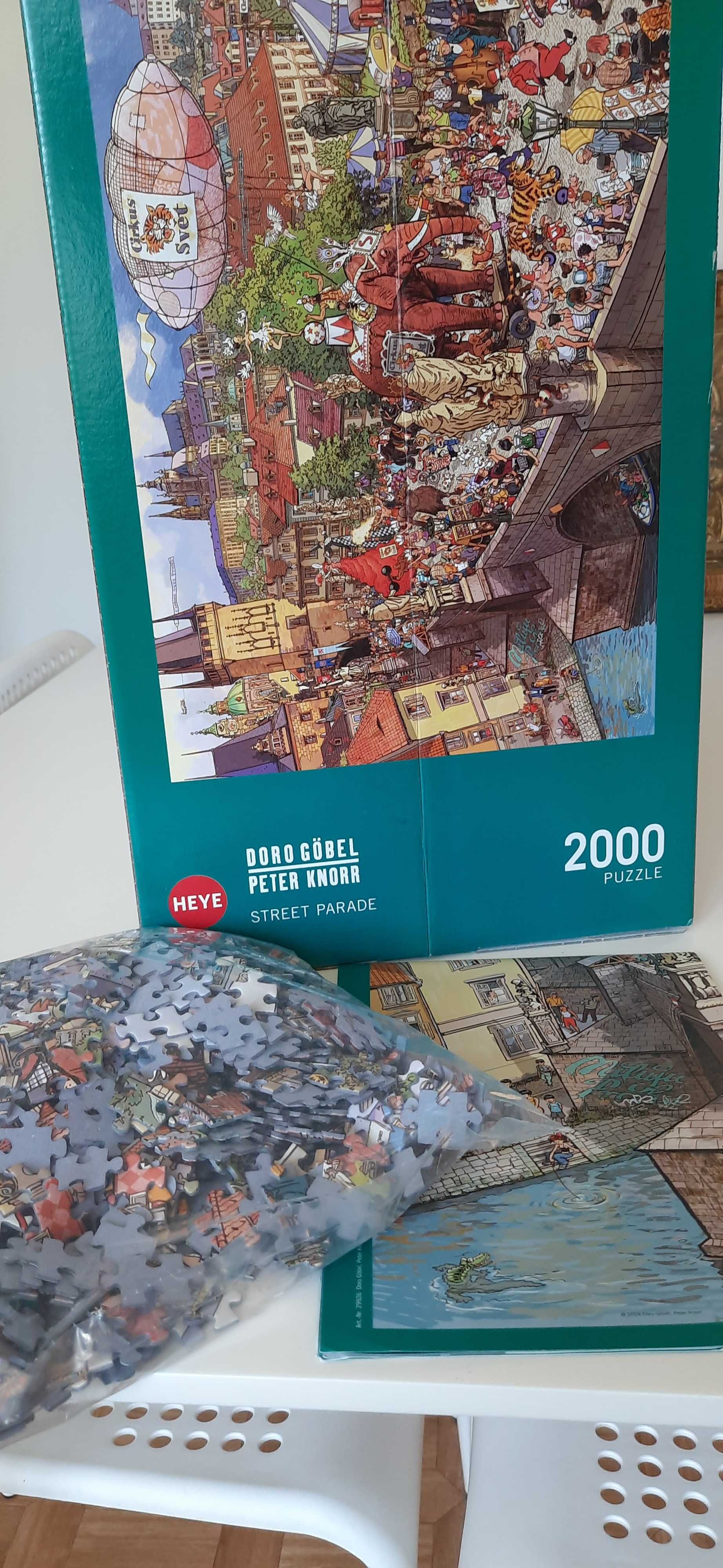 Puzzle Heye 2000 - Gobel & Knorr, Street Parade (Uliczna Parada)