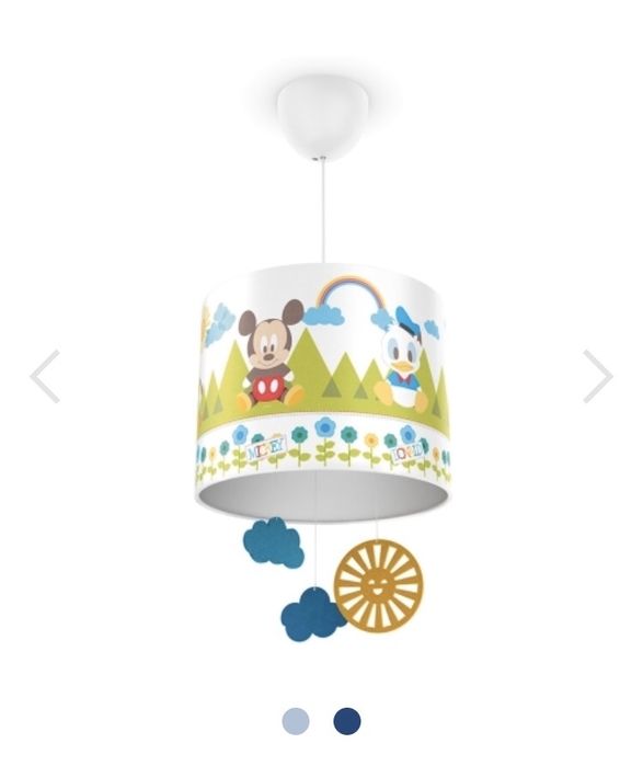 Philips 71753/30/16 Żyrandol dziecięcy DISNEY MICKEY MOUSE 1xE27/23W/