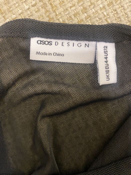 Чорний боді asos