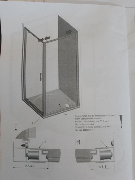 Vendo/Troco  Resguardo WC vidro NOVO!