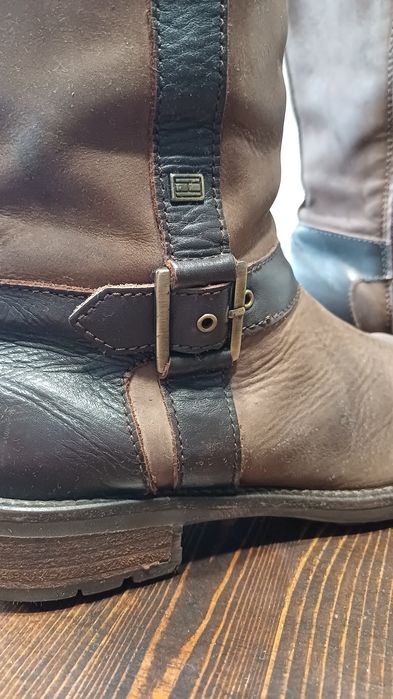 Kozaki Tommy Hilfiger rozm. 37 skóra