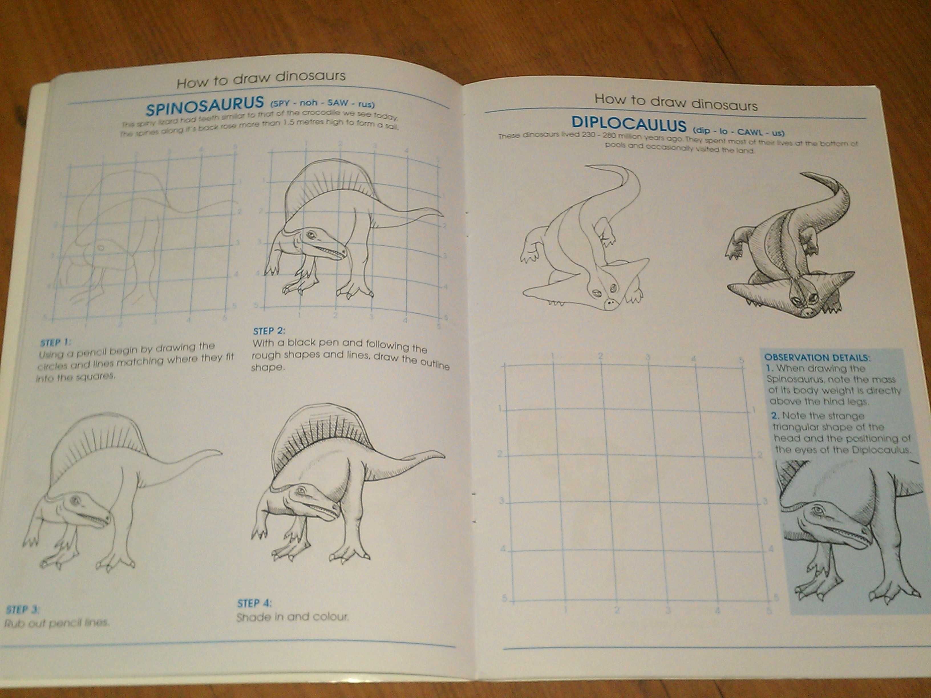 How To Draw Dinosaurs - Naucz się rysować dinozaury