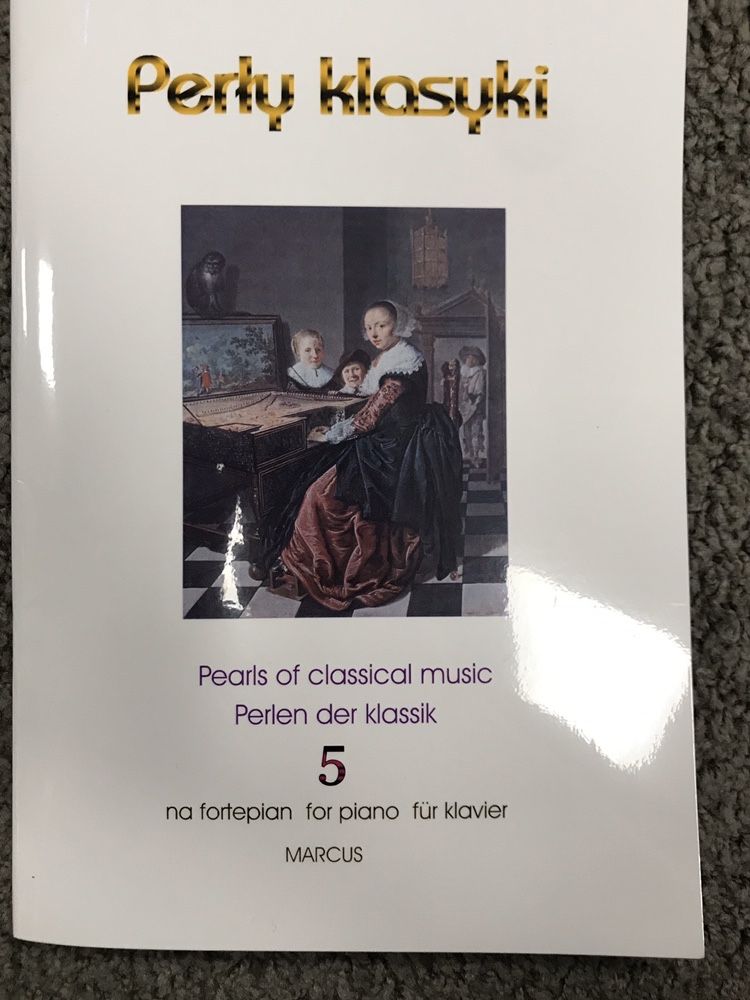 Perły Klasyki 5 książka nuty muzyka klasyczna NOWA SKLEP KRAKÓW