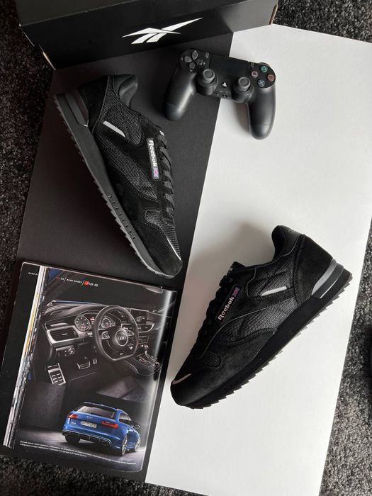 Чоловічі кросівки рібок Reebok Classic New Black [41,42,43,44,45,46]