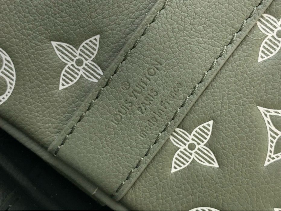 Louis Vuitton keepall зеленая сумка мужская спортивная дорожная