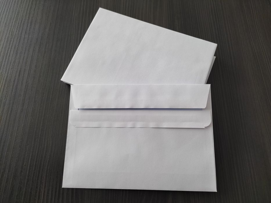 Koperta Biała mała biurowa 100szt.