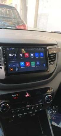 Radio Android 11 Tucson 3 Hyundai IX35 15-18r gps wifi 2GB