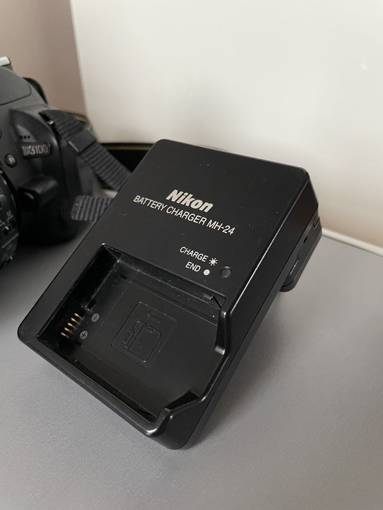 Nikon D3100 DX VR obiektyw AF-S Nikkor 18-55 mm lustrzanka aparat