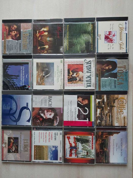 CD диски Classical, Romantic Neo-Classical, Baroque багато ін. (№ 77)