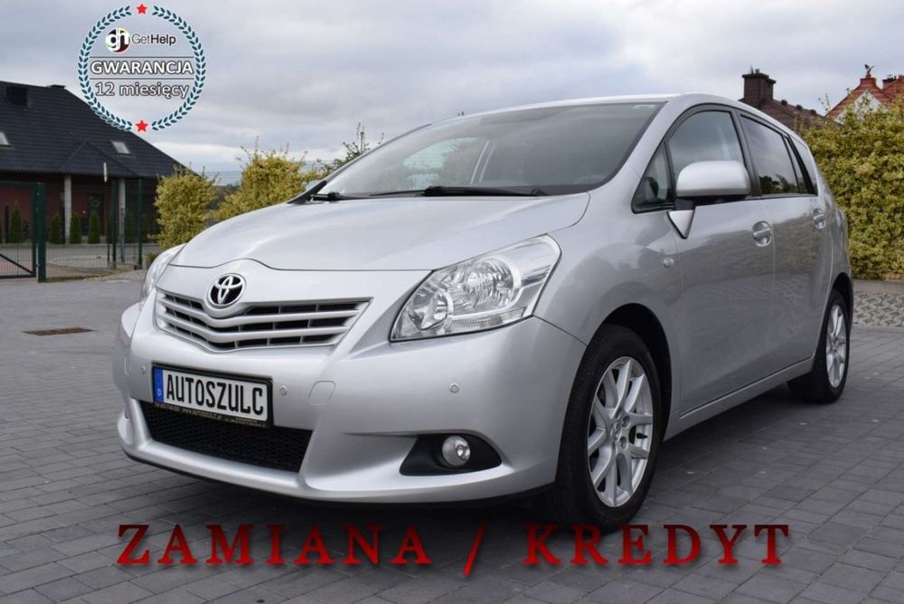 Toyota Verso 1.8 Benzyna, Sprowadzony, Niski przebieg, Bardzo zadbany, Rok Gwarancj