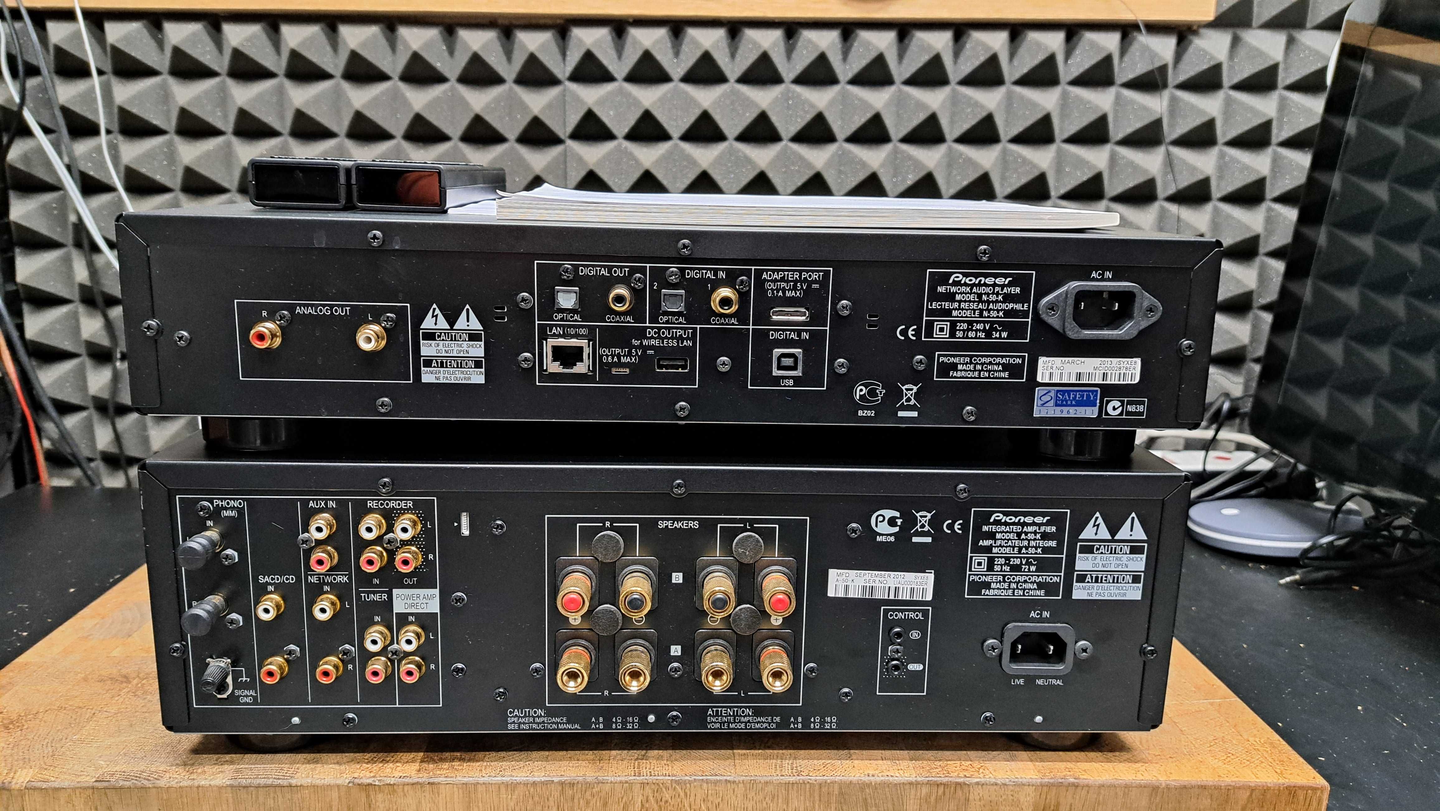 Wzmacniacz Pioneer A-50-K z pilotem