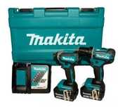Zestaw elektronarzędzi 18V DLX2289 Makita /2x3,0Ah,Walizka makpac3