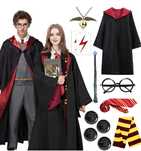 Strój przebranie HARRY POTTER toga HOGWART bal HALLOWEEN r. M K558