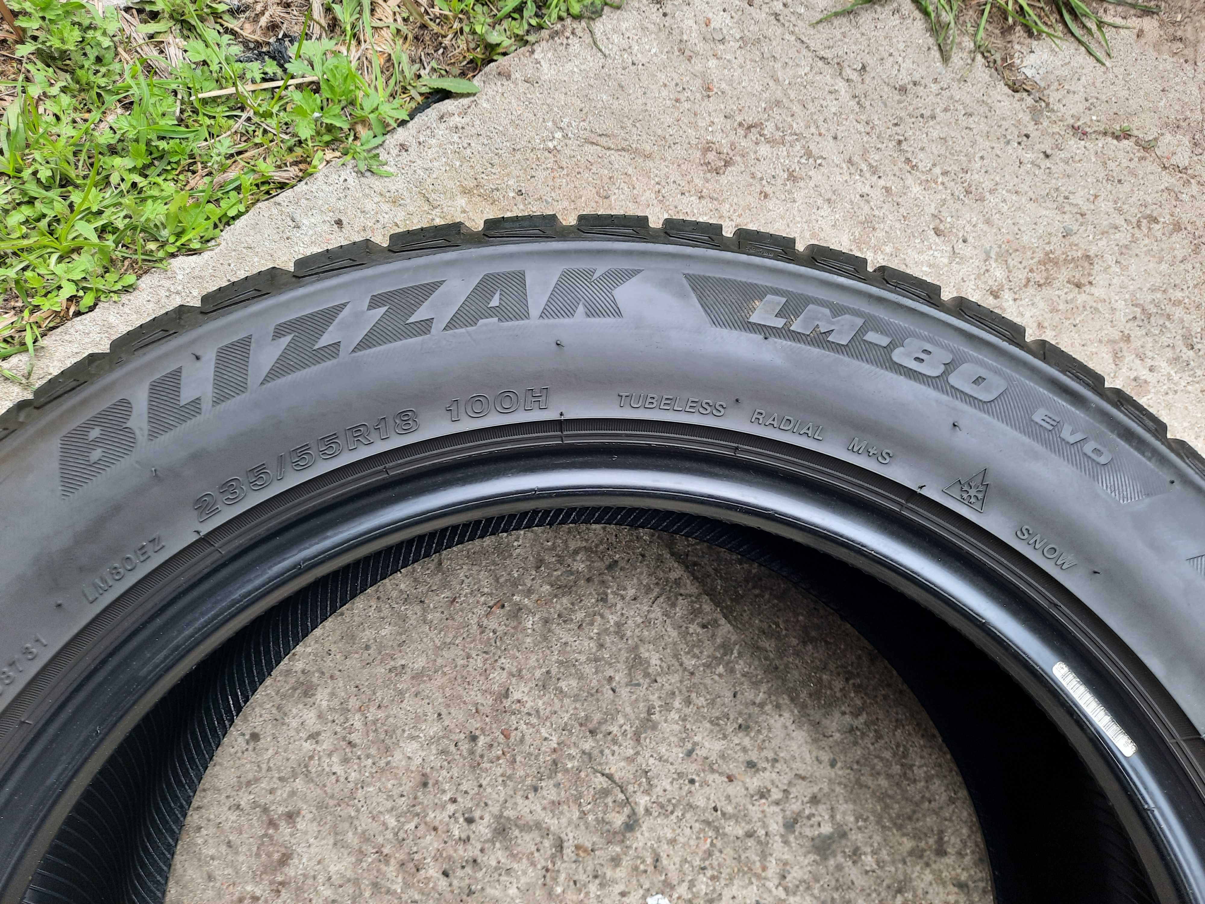 Opony zimowe klasy premium BRIDGESTONE 235/55/18 2018 r.