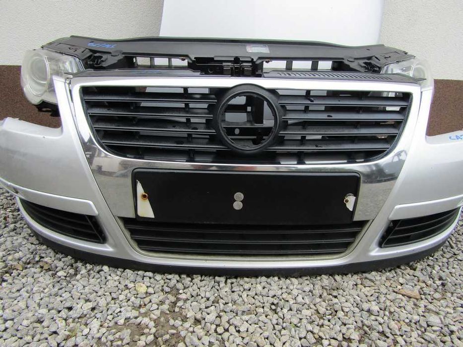 Vw Passat B6 LA7W maska zderzak przedni przód pas błotnik