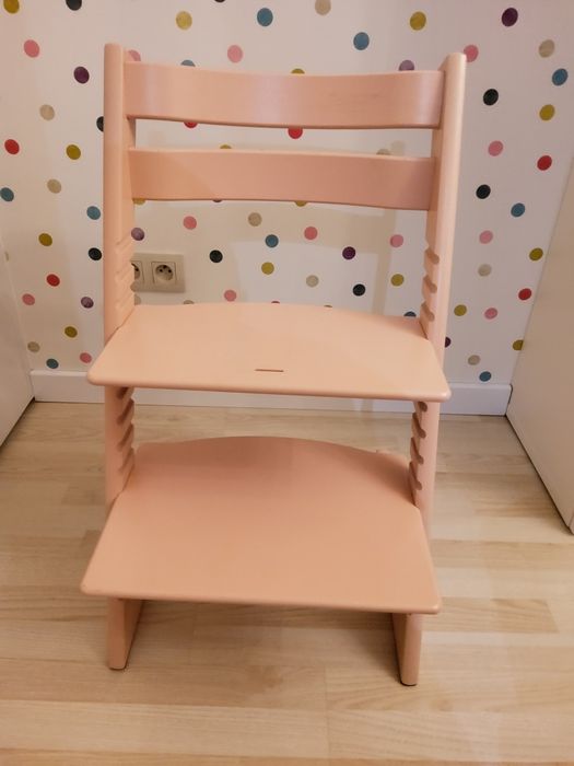 Krzesełko tripp trapp serene pink