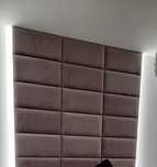 Panele ścienne welurowe 21 sztuki 30x60