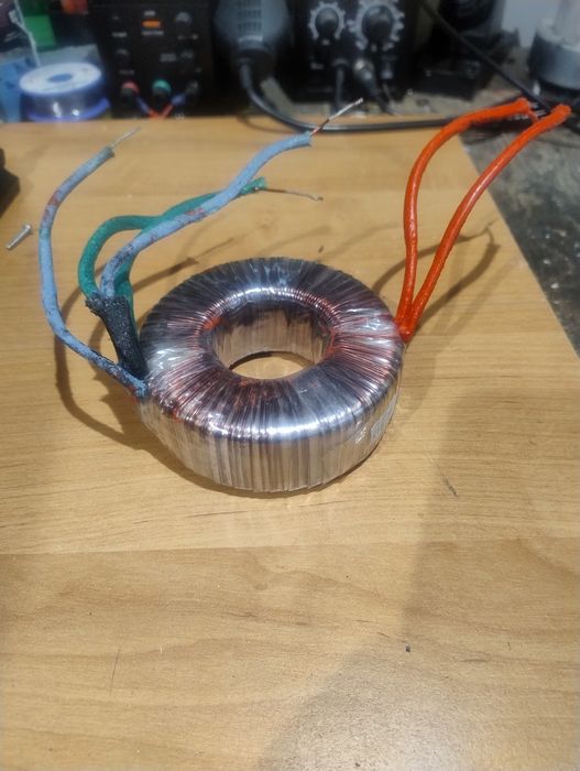 Transformator toroidalny Indel 2x12V 150W