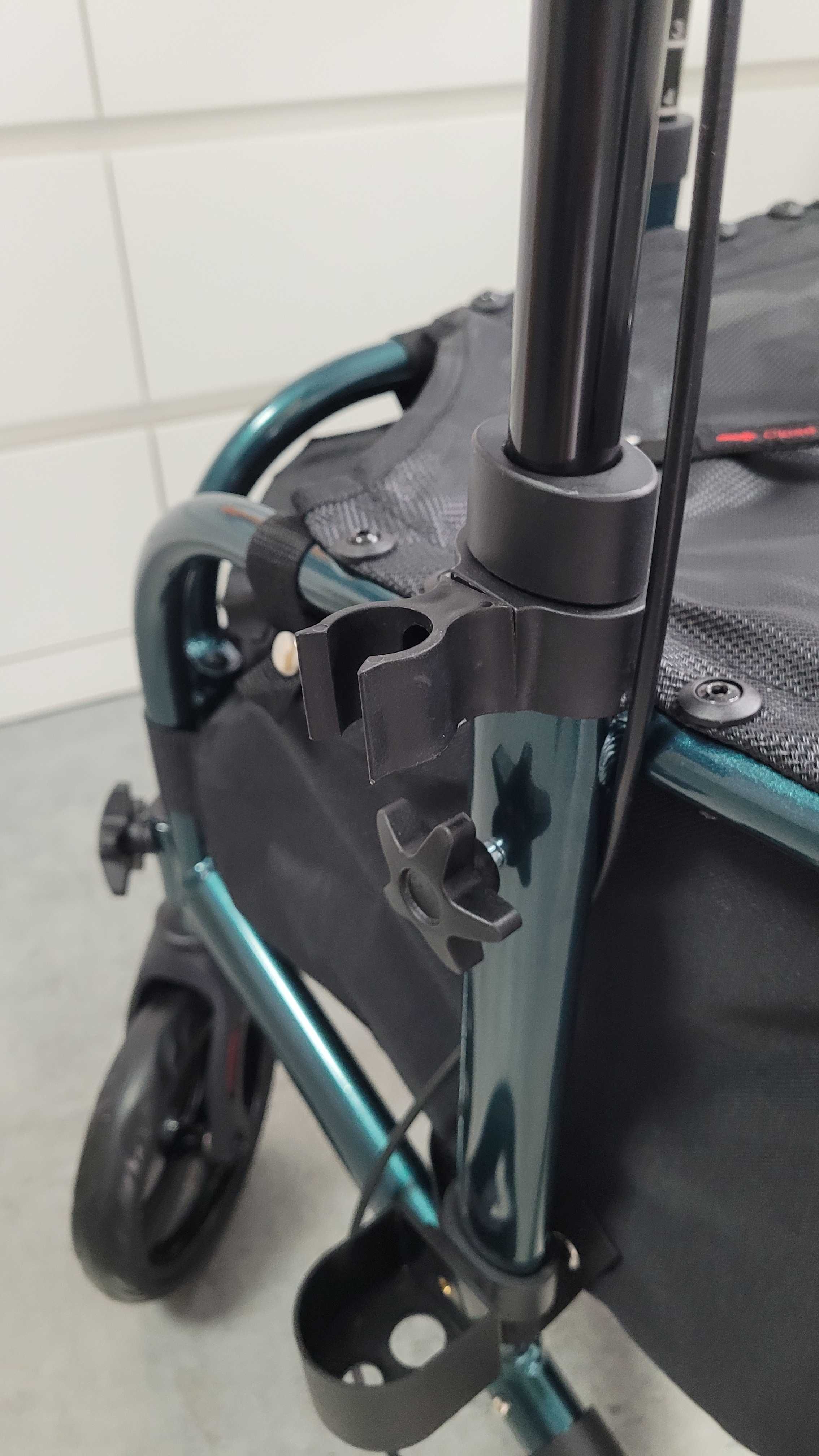 Balkonik podpórka z siedziskiem aluminiowa 4,6 kg lekki ZLECENIE NFZ