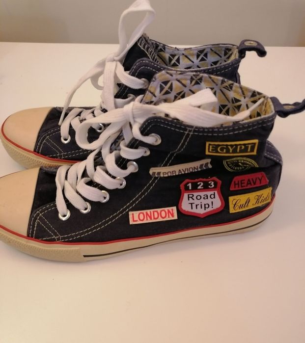 Sapatilhas de cano alto Tam. 37