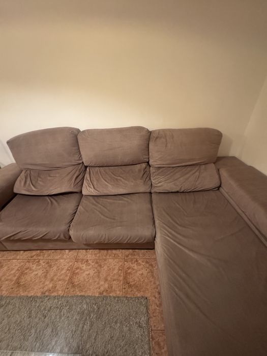 Sofa 3 lugares com chaise