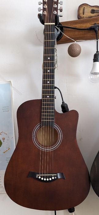 Гітара акустична, комплектуючі, чохол