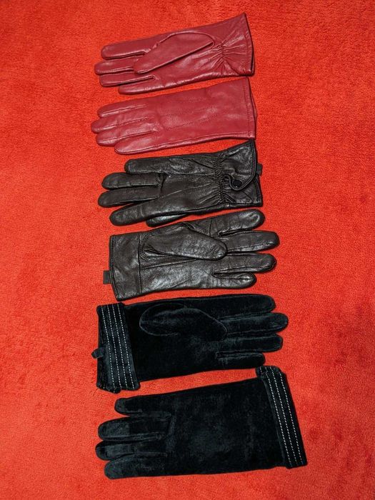 Брендовые женские перчатки M&S + DENTS /нат. кожа/ оригинал, U.K./