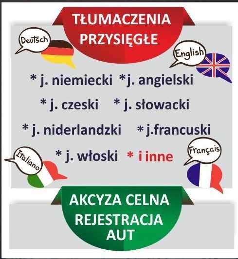 Tłumaczenia czeski, ukraiński, słowacki, niderlandzki, włoski, rosyj