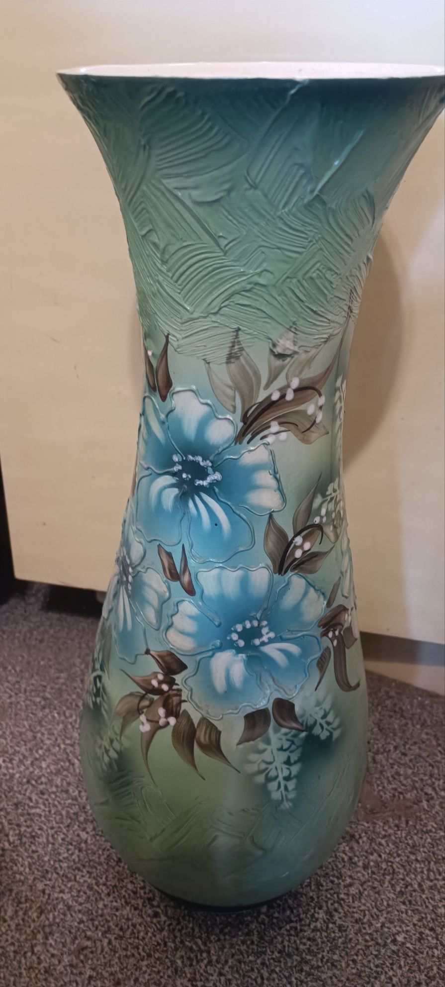Красивая керамическая ваза 60 см