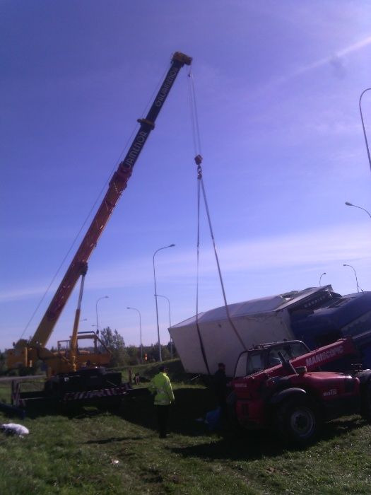 Usługi Dźwigowe Ładowarkowe Manitou Rawa Maz Grójec Mszczonów Żyrardów