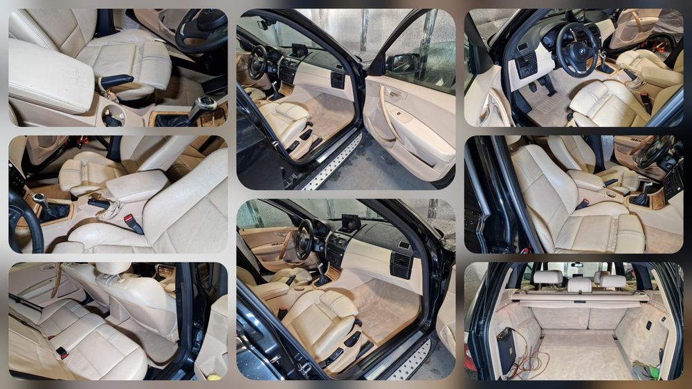 Pranie tapicerki samochodowej, czyszczenie wnętrza.