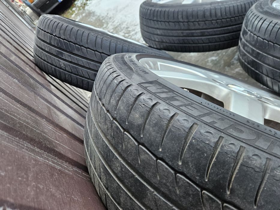 Koła mercedes 5x112 215/45/r17 opony lato