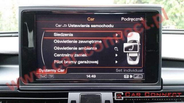 Audi język polski menu Rzeszów A4 A5 A6 A7 A8 Q5 Q7 także z USA