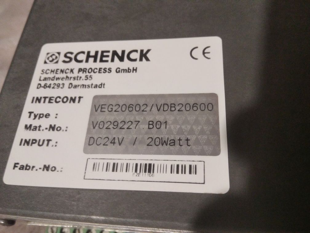 Schenck INTECONT PLUS – Контролер ваговимірювальної системи