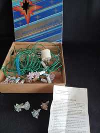 Komplet lampek miniaturowych w pudełeczku 1986 PRL