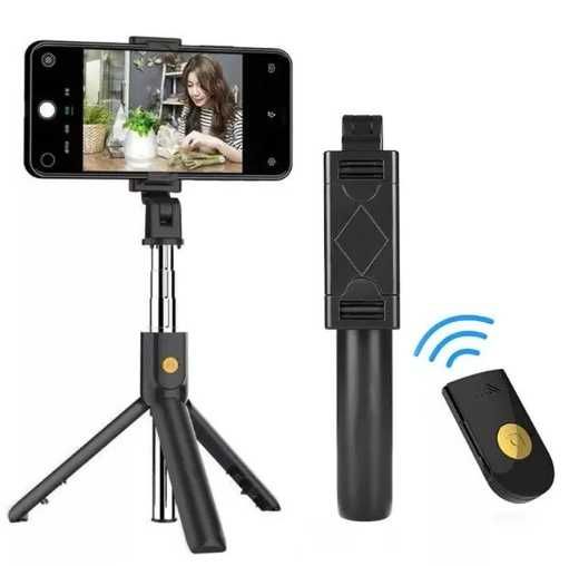 Selfie stick, uchwyt, statyw, bluetooth, selfistik