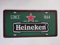 Placa metal Heineken