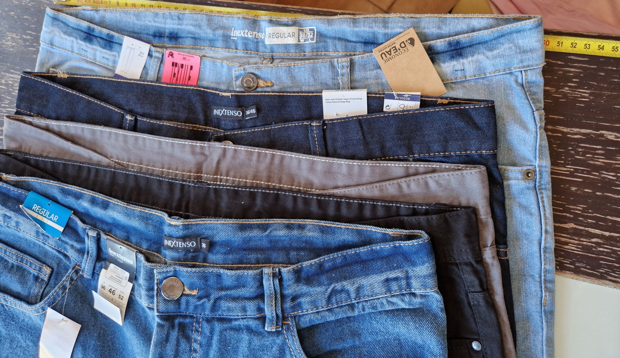 Calcas de ganga novos diversas tamanhos Xl Xxl n 46 n48 n50 n52 Fabric