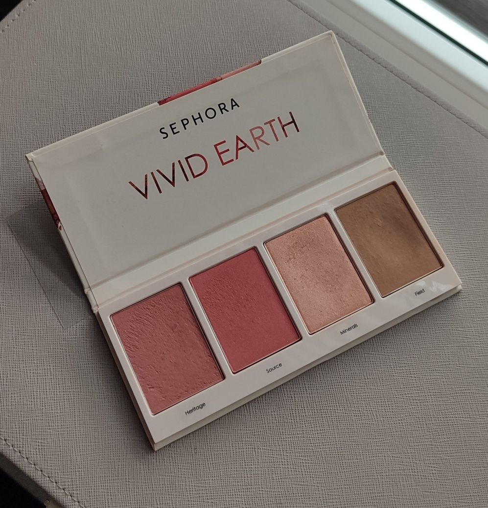 Paleta do konturowania/makijażu twarzy Sephora Vivid Earth