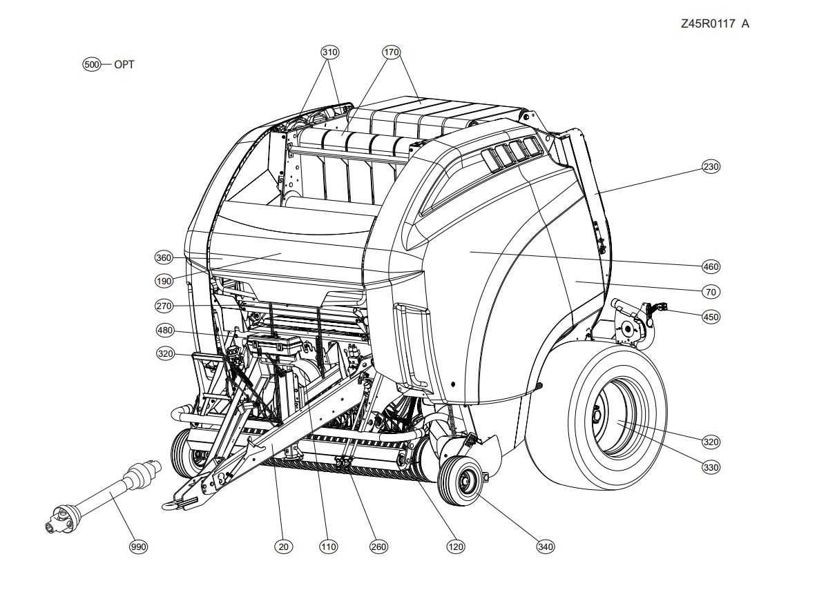 Katalog części Prasa Vicon VB 3160